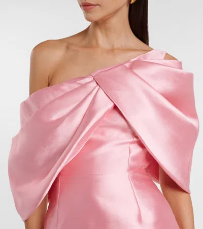 Solace London Davina Maxi Dress In Pink