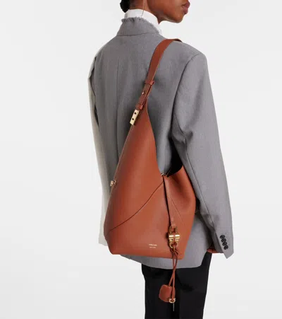 Ferragamo Origami Medium Leather Shoulder Bag