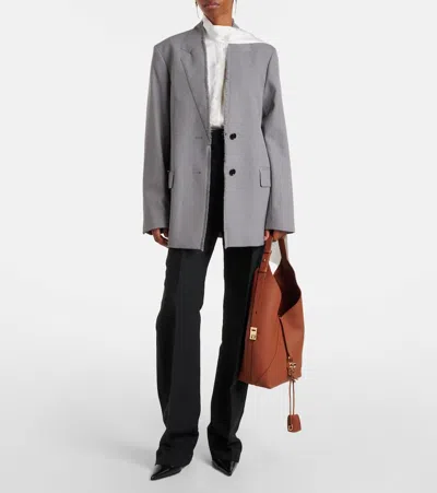 Ferragamo Origami Medium Leather Shoulder Bag
