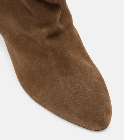 Isabel Marant Elita Suede Knee-high Boots
