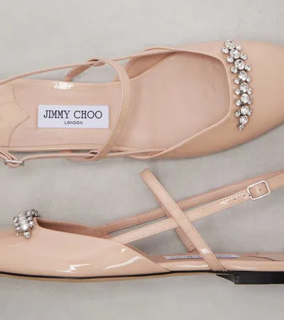 Jimmy Choo Belinda Patent Leather Flats