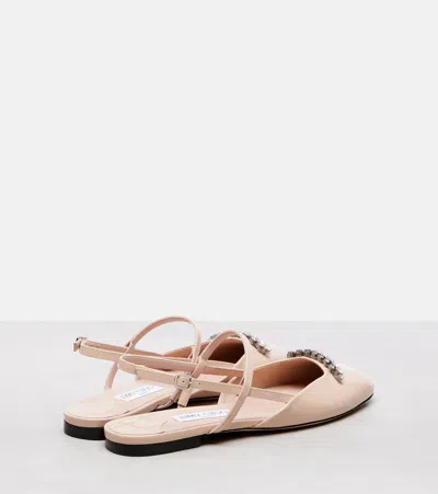Jimmy Choo Belinda Patent Leather Flats