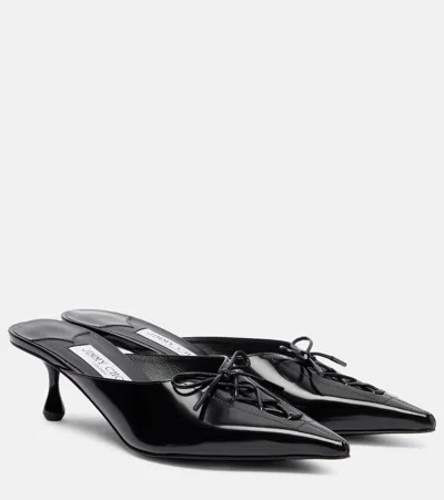Jimmy Choo Scarlett 50 Leather Mules