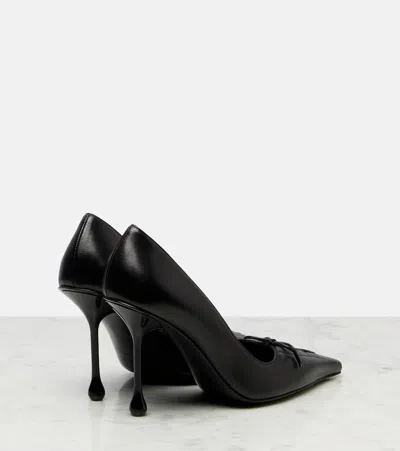 Jimmy Choo Scarlett 95 Leather Pumps
