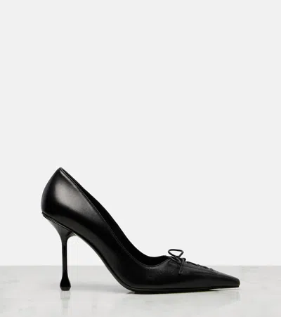 Jimmy Choo Scarlett 95 Leather Pumps