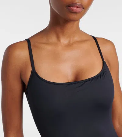 Polo Ralph Lauren Kennedy One-piece Swimsuit In Black