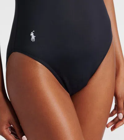 Polo Ralph Lauren Kennedy One-piece Swimsuit In Black
