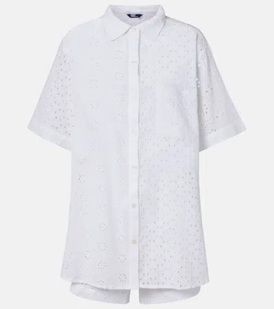 Polo Ralph Lauren Set Of Cotton Shirt And Bermuda Shorts
