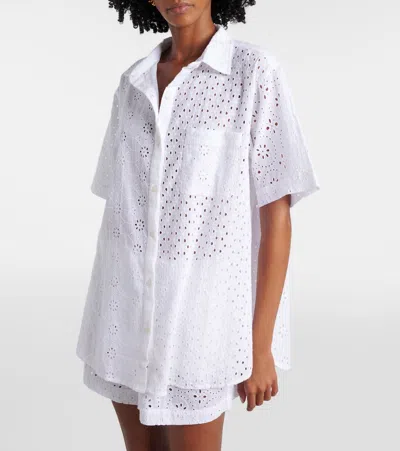 Polo Ralph Lauren Set Of Cotton Shirt And Bermuda Shorts