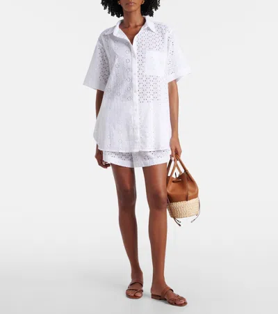 Polo Ralph Lauren Set Of Cotton Shirt And Bermuda Shorts