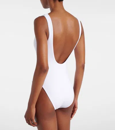 Polo Ralph Lauren Zipper Scoop Tank Logo Swimsuit