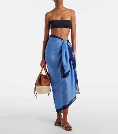 Polo Ralph Lauren Pony Long Printed Beach Cover-up