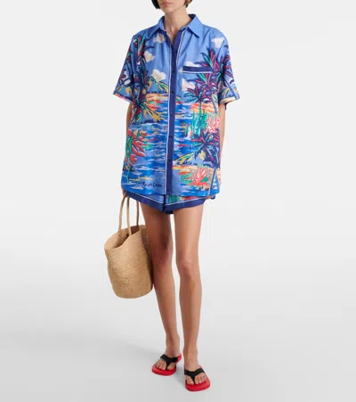 Polo Ralph Lauren Printed Shirt And Shorts Set