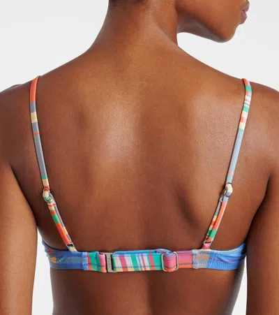 Polo Ralph Lauren Uw Balconette Bra Checked Bikini Top