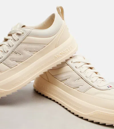 Moncler Sneakers En Nubuck Et Daim Altive