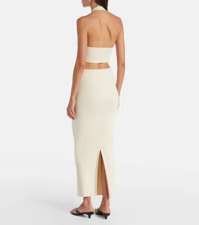 Wardrobe.nyc Wardrobe. Nyc Knitted Cotton Crop Top