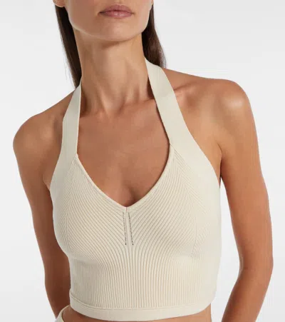 Wardrobe.nyc Wardrobe. Nyc Knitted Cotton Crop Top