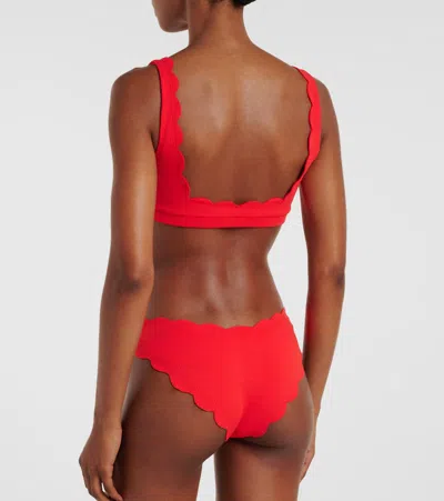 Marysia Mini Palm Springs Scalloped Bikini Top