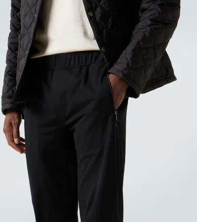 Prada Technical Cotton-blend Slim Pants