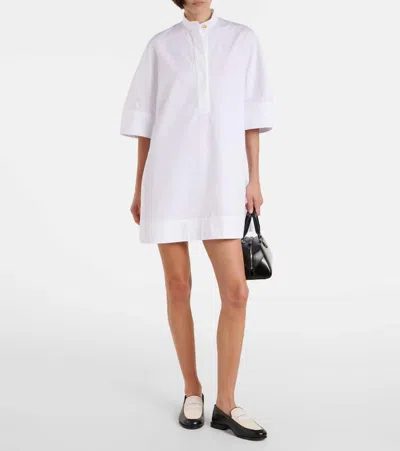 Givenchy A-line Cotton Poplin Minidress