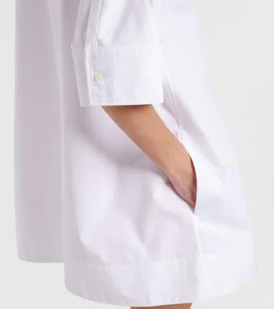 Givenchy A-line Cotton Poplin Minidress