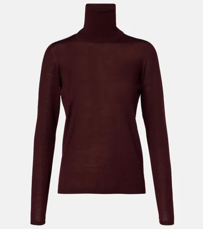 Max Mara Saluto Virgin Wool Turtleneck Sweater