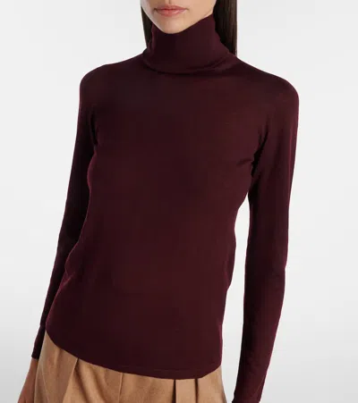 Max Mara Saluto Virgin Wool Turtleneck Sweater