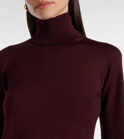 Max Mara Saluto Virgin Wool Turtleneck Sweater