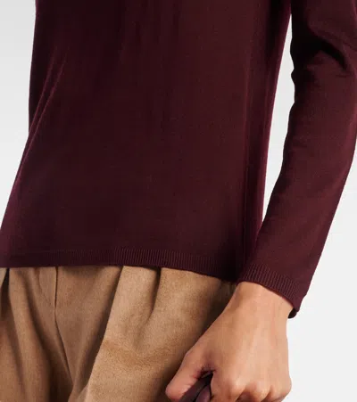 Max Mara Saluto Virgin Wool Turtleneck Sweater