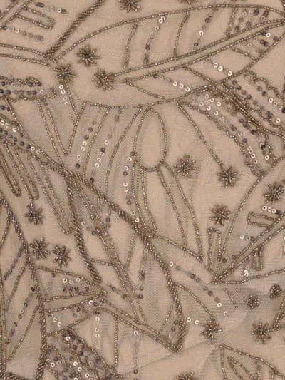Ralph Lauren Network Dress With Beads In Multi