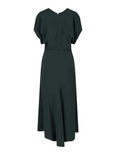 Victoria Beckham Flared Midi Dress