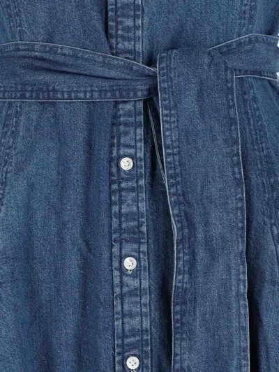 Polo Ralph Lauren Abito Midi In Denim