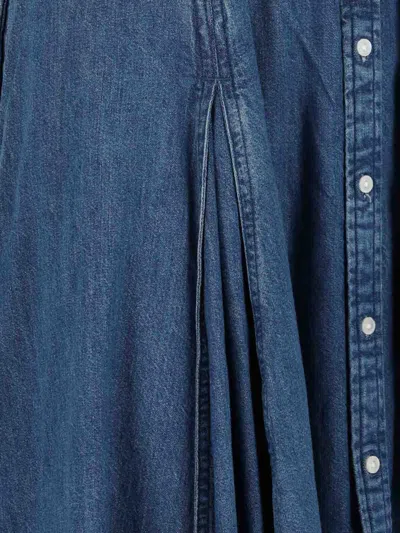 Polo Ralph Lauren Abito Midi In Denim