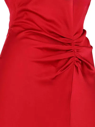 Victoria Beckham Draped Midi Dress
