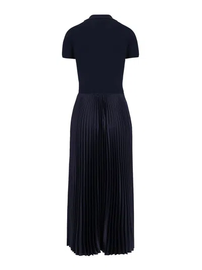Polo Ralph Lauren Maxi Flared Dress With Classic Collar