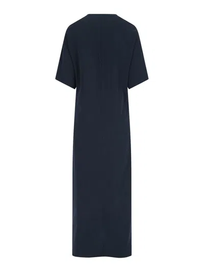 Balenciaga Cocoon Cotton Jersey Maxi Dress