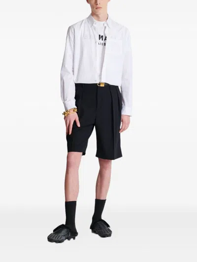 Balmain Printed Cotton T-shirt