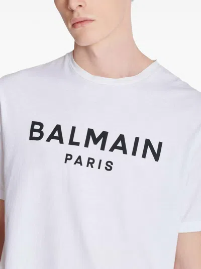 Balmain Printed Cotton T-shirt