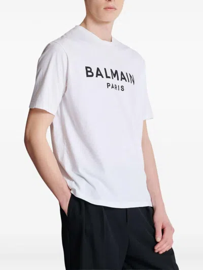 Balmain Printed Cotton T-shirt