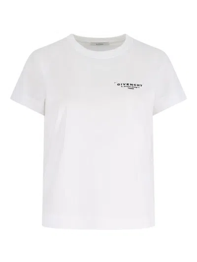 Givenchy Regular Fit Cotton T-shirt With Logo Design