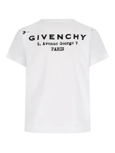 Givenchy Regular Fit Cotton T-shirt With Logo Design