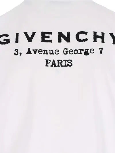 Givenchy Regular Fit Cotton T-shirt With Logo Design