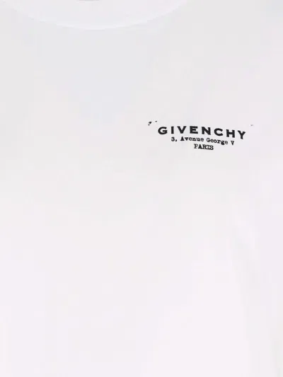 Givenchy Regular Fit Cotton T-shirt With Logo Design