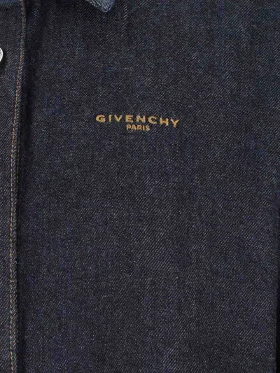 Givenchy Collared Neck Structured Long Sleeves Top