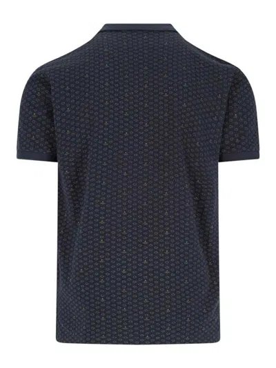 Vivienne Westwood Polo In Piquet Stampato   Uomo