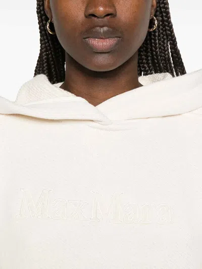 Max Mara Hooded Oversized Knitwear Ribbed Cuffs