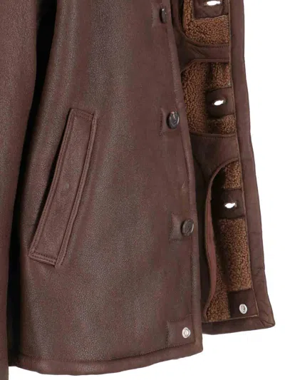 Our Legacy Shearling Collar Front Pockets Jacket