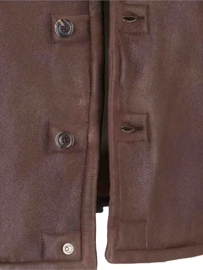 Our Legacy Shearling Collar Front Pockets Jacket