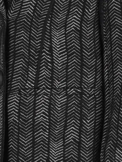 Giorgio Armani Double-breasted Cashmere And Viscose Blazer In Black