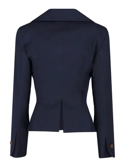 Vivienne Westwood Tailored Jacket With Buttoned Back Vent